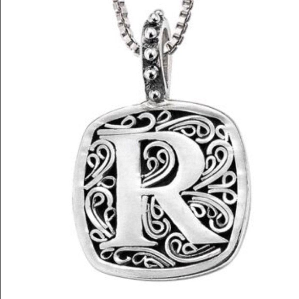 “R” Initial Pendant